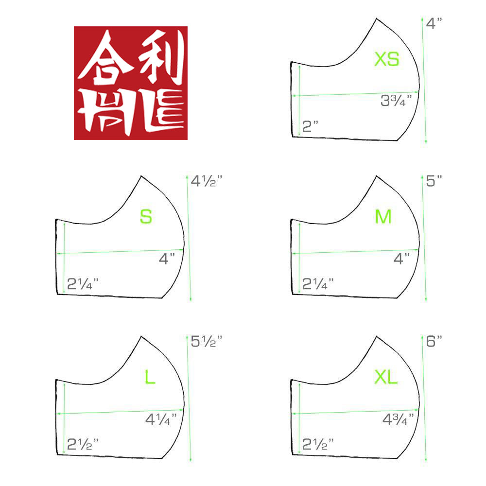 Nanotech Mask Sizes